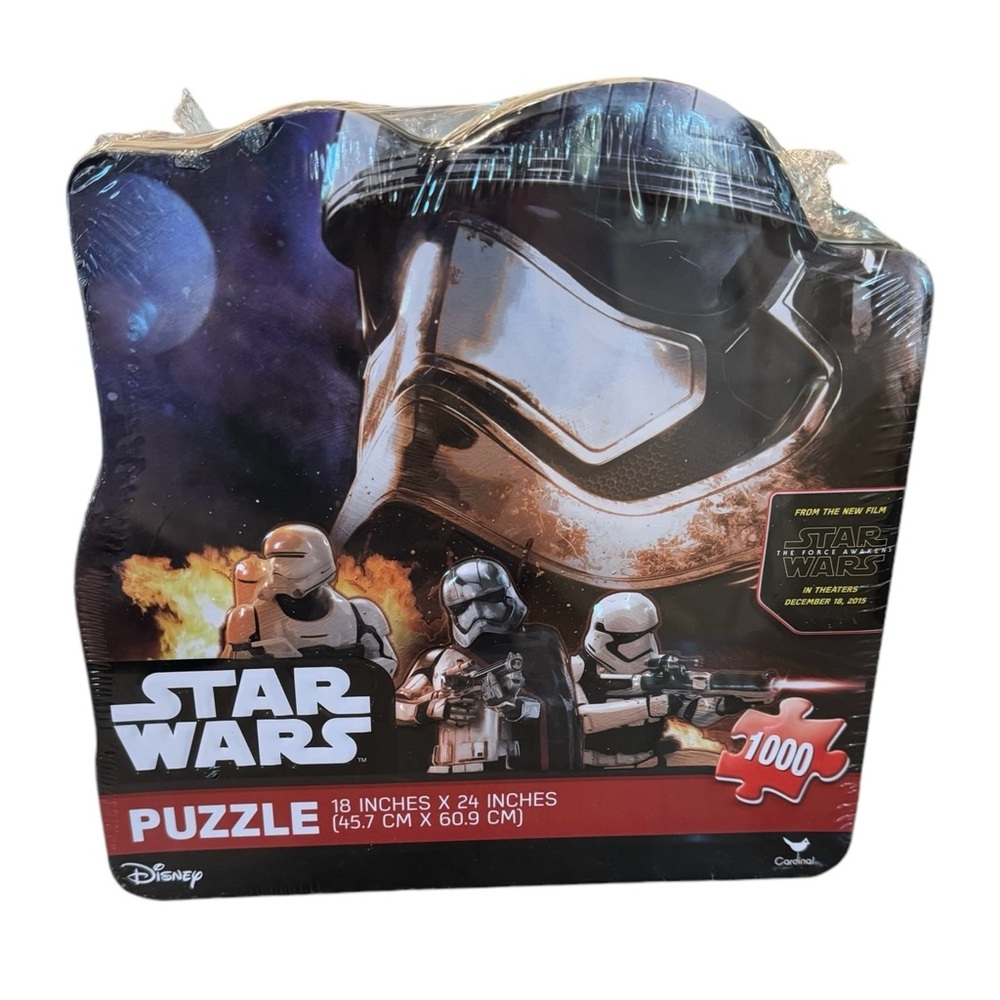 Star Wars The Force Awakens 1000 Piece Puzzle Collectors Tin By Disney NIB 2015